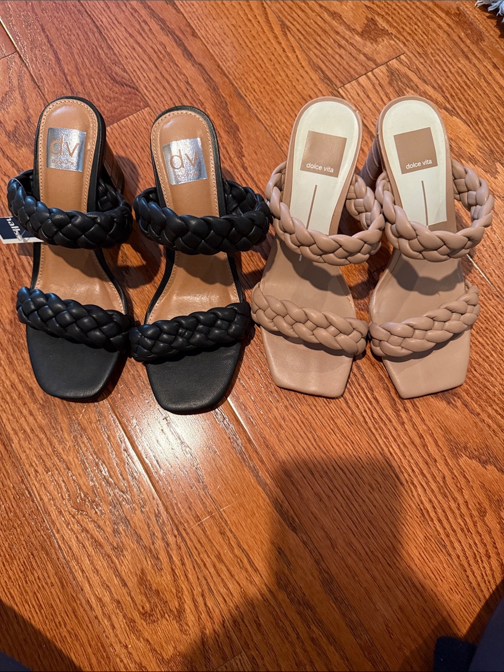 Dolce Vita braided heels